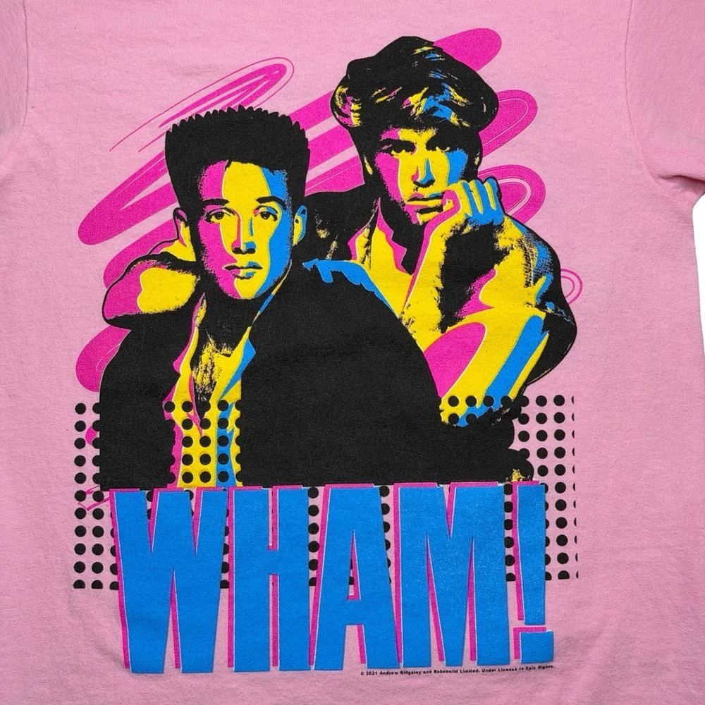 Wham tour‎ concert shirt